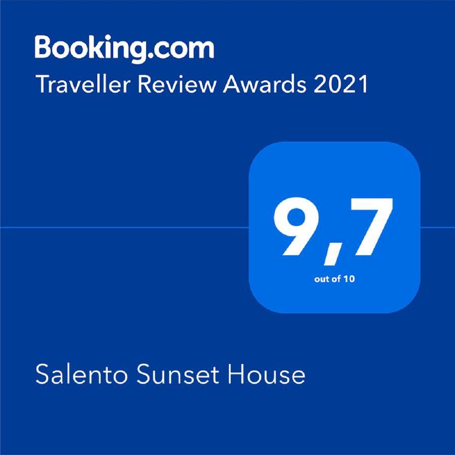 Salento Sunset House Villa Pulsano Luaran gambar