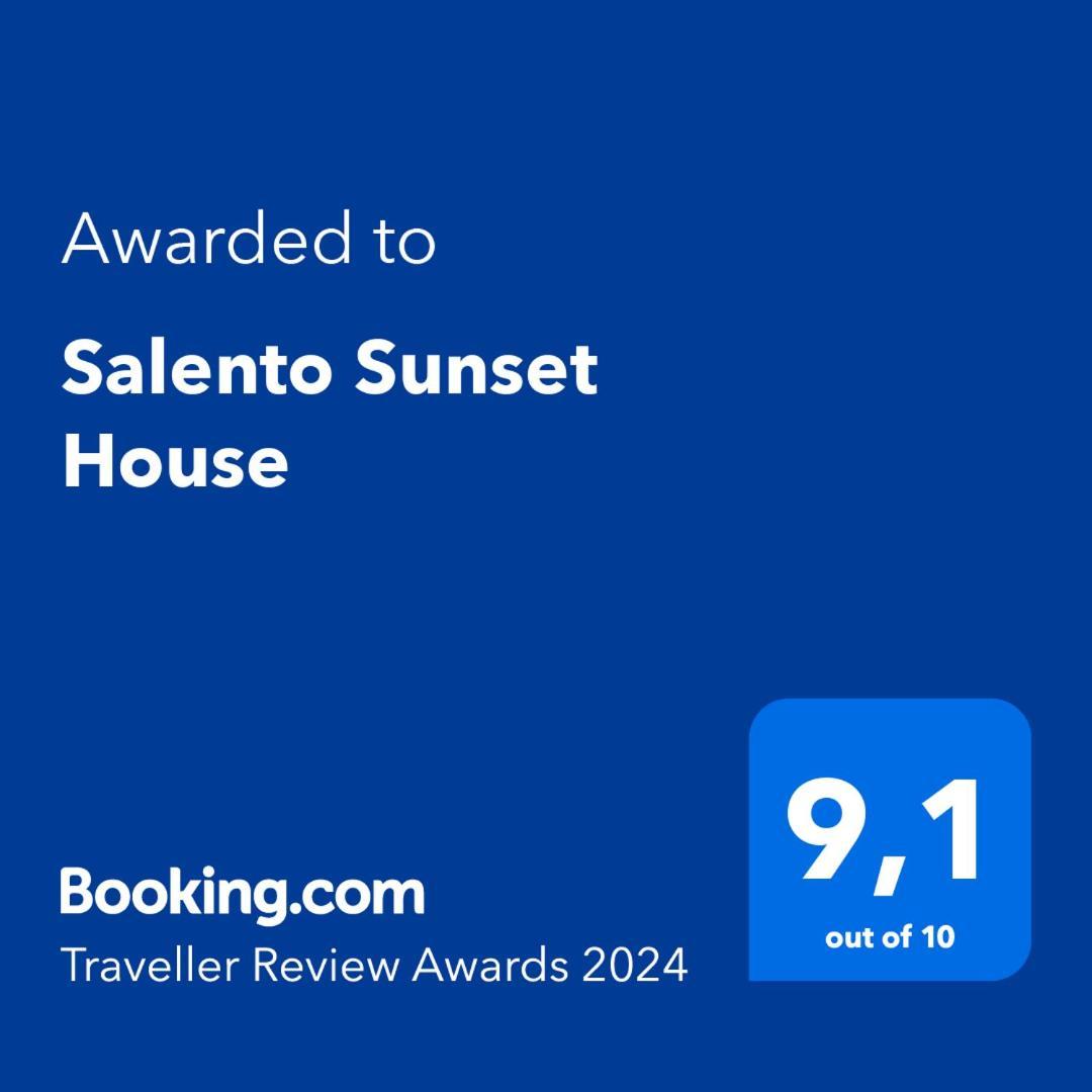 Salento Sunset House Villa Pulsano Luaran gambar